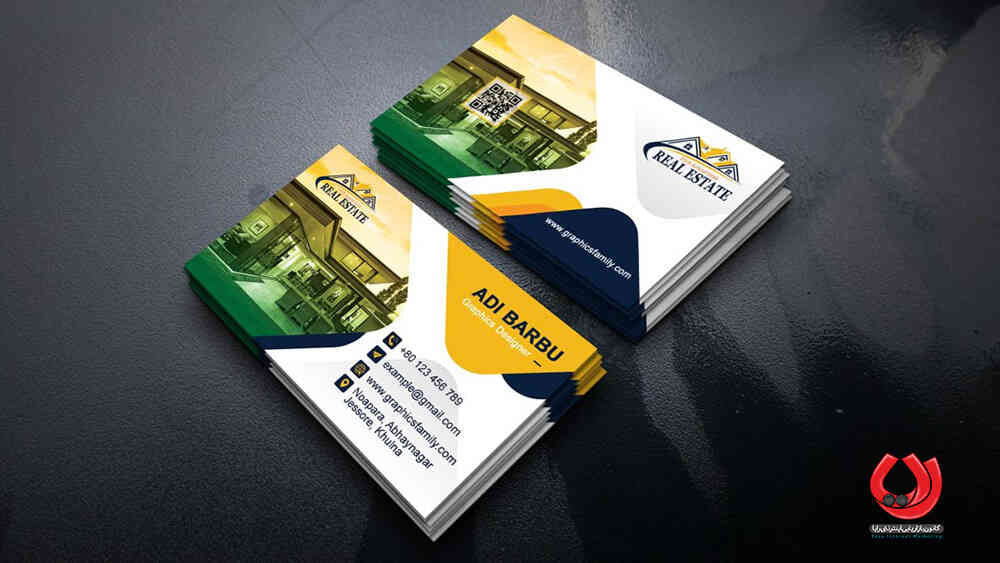 راهنمای طراحی و چاپ کارت ویزیت برای مشاورین املاک